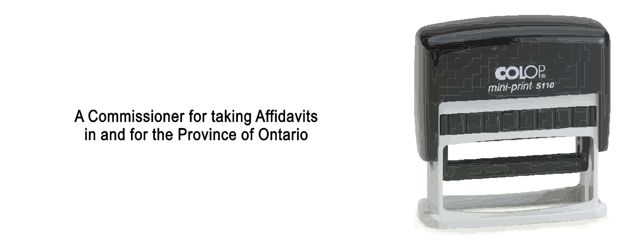 ON19S-%22Commissioner%22+Self-Inking+Stamp